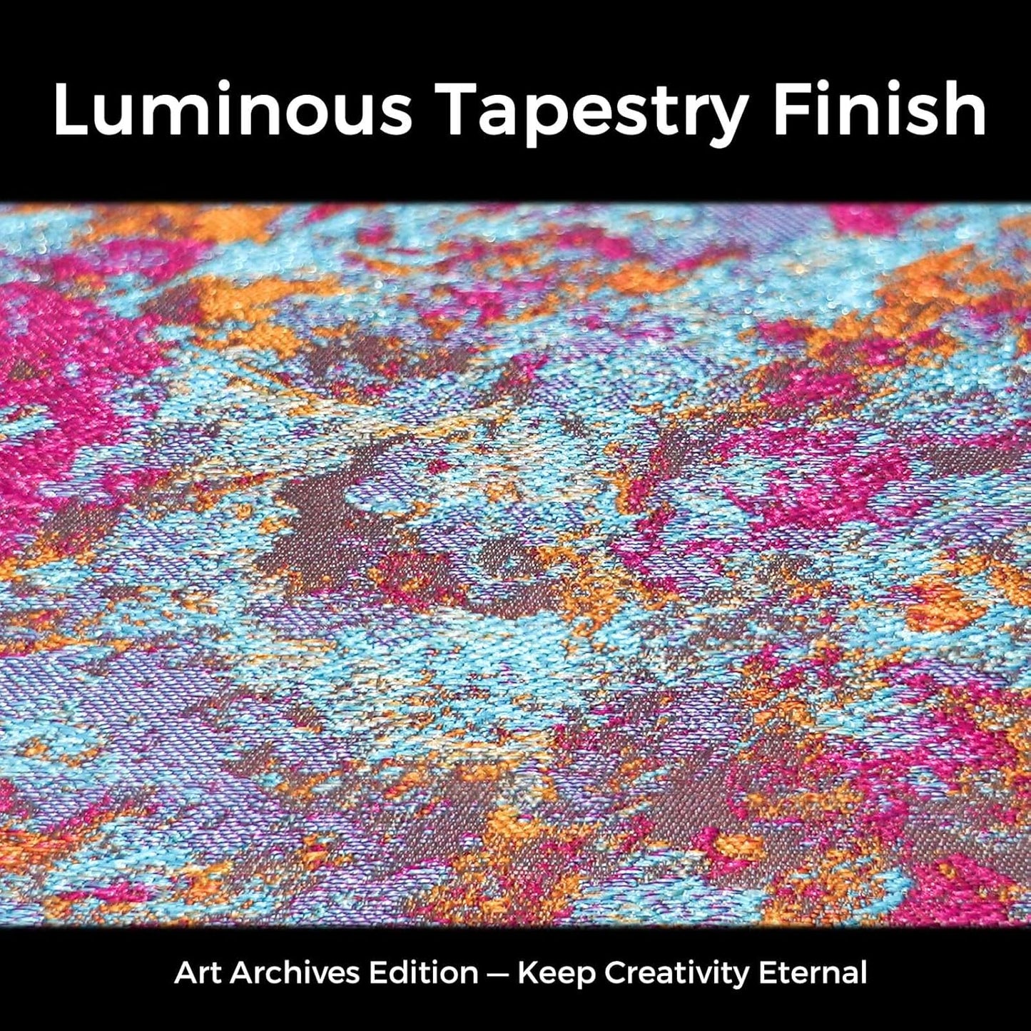 Funto Watercolor Journal, 6.3x6.3, 24 Sheets, 100% Cotton Cold Press, 300gsm/140lb, Inner Paper Pocket, Art Supplies for Mixed Media