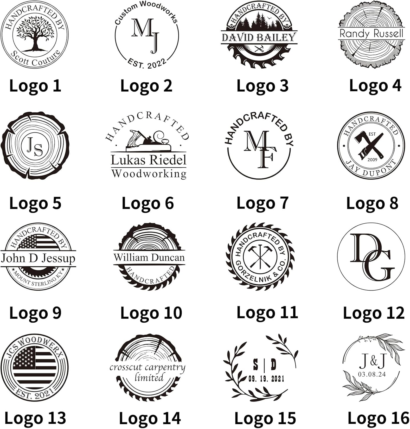 Custom Electric Branding Iron for Wood, Adjustable Temperature Wood Branding irons Personalized Wood Burning Letter Stamp for Leather Woodworking Tool, Handcraft & Wedding Gifts(2.5Inches)