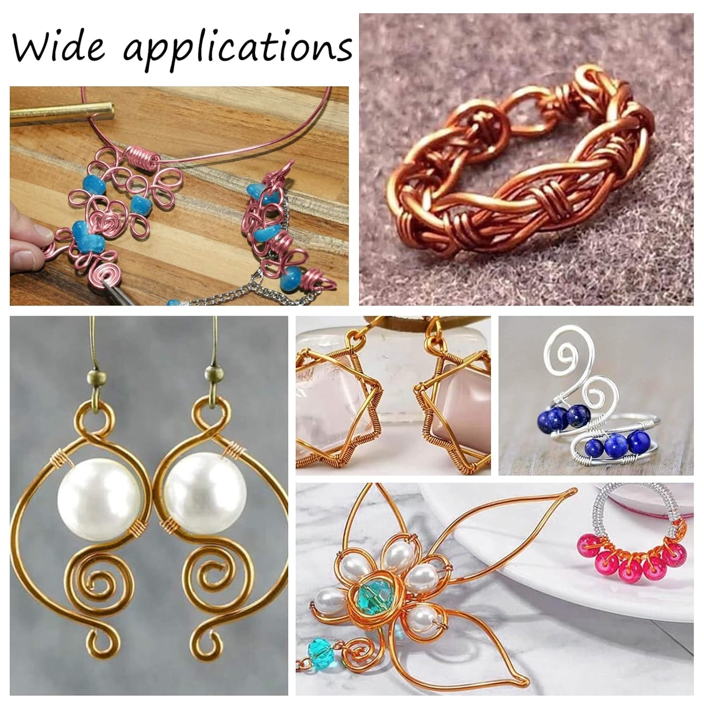 BENECREAT 9 Gauge Jewelry Craft Aluminum Wire 55 Feet Bendable Metal Sculpting Wire for Craft Floral Model Skeleton Making, Plant Gardening, Silver