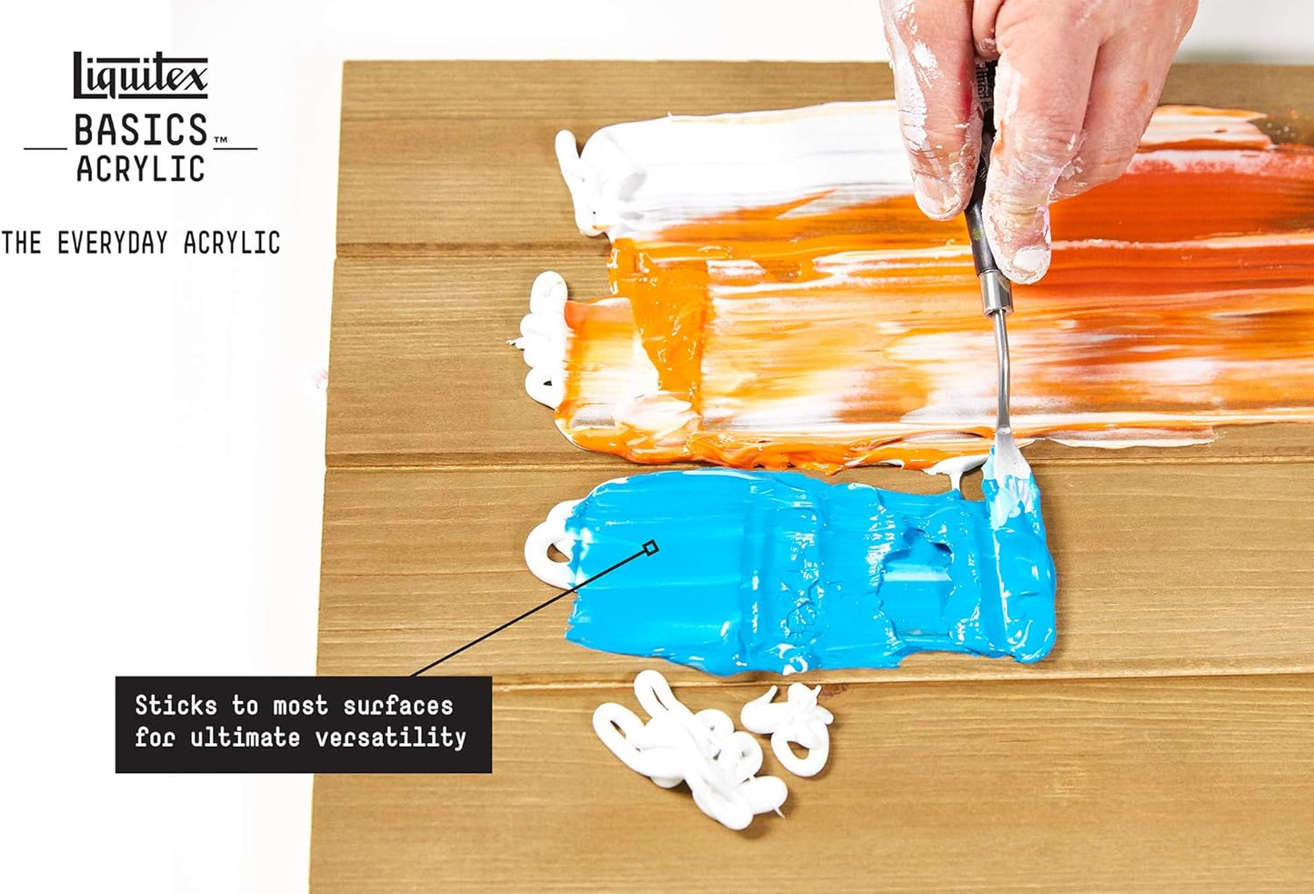 Liquitex BASICS Acrylic Paint, 118ml (4-oz) Tube, Iridescent Graphite