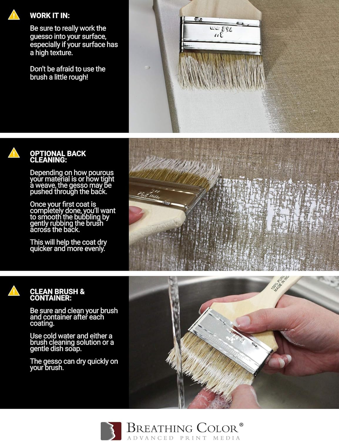 White Gesso Canvas Primer 8 oz Give Your Art The Ultimate Base Prime! Keep Paint from Absorbing! Whether Acrylics, Oils, Watercolors or Pastels, Make Every Painting Look its Absolute Best