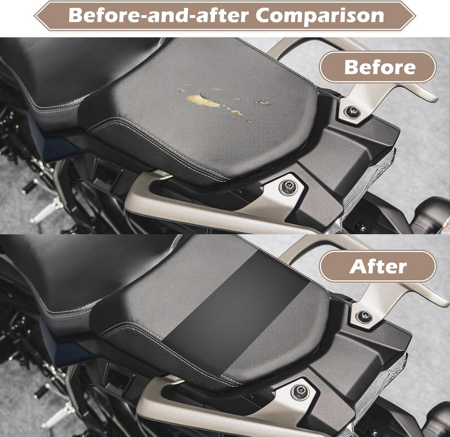 Leather Repair Tape, 4.7x63 inch Leather Patches for Furniture, Self Adhesive Leather Repair Patch for Sofas, Couches, Leather Covers, Seats, Chairs, Vinyl Repair Tape Black-Fine Grain