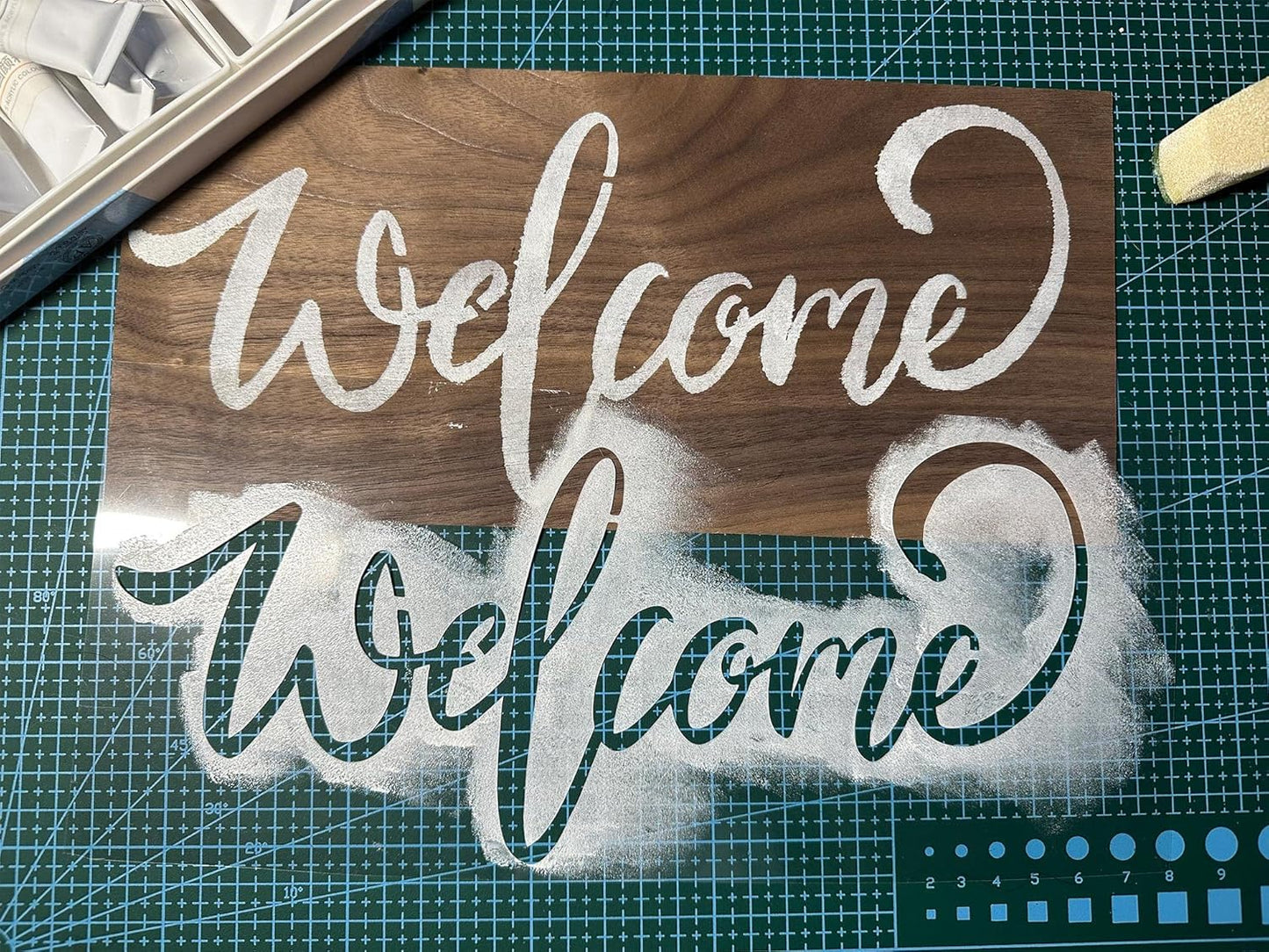 20PCS 4 Mil Blank Mylar Stencil Sheets, 12 X 12 Inch Clear Plastic Sheets for Cricut Crafts and Cutting Machine