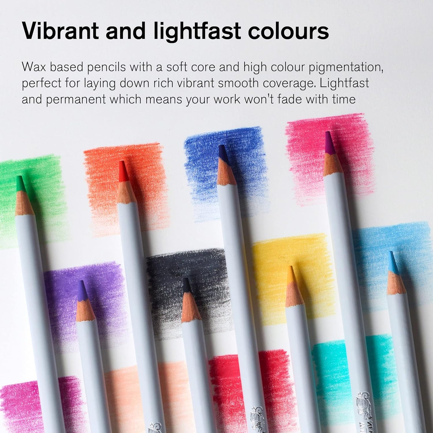 Winsor & Newton Studio Collection Artist Pencils, Color Pencils, Set of 12