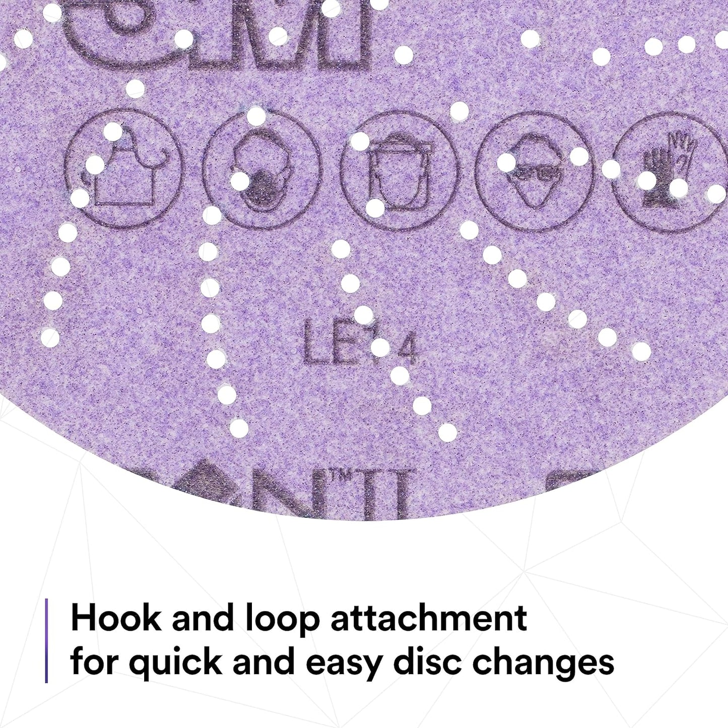 3M Xtract Cubitron II Hookit Clean Sanding Film Disc 775L, 180+, 5 in, Pack of 50 Hook and Loop Sanding Discs for Paint Preparation and Removal, General Sanding, Refining, Blending, and Featheredge