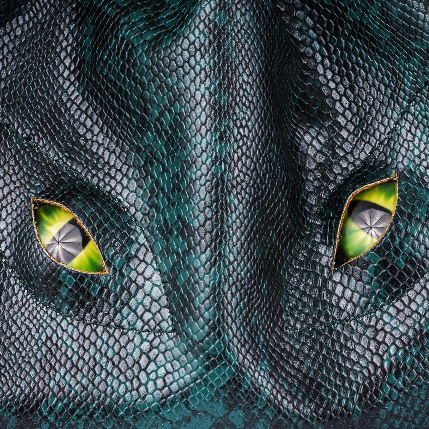 Large DND Dice Bag Leather Dice Storage Bag Dark Green D&D Drawstring Pouch with Pockets for RPG Table Games - Can Hold 200+ Polyhedral Dice