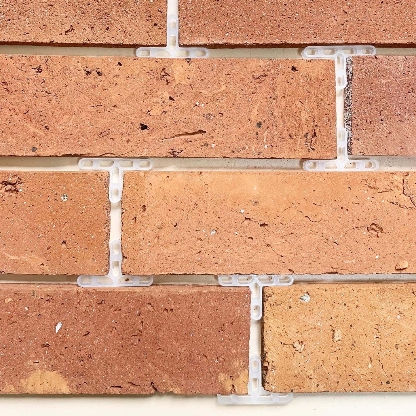 8mm Bricklaying Spacer Guid Mortar Spacer Red Wall Spacer 5/16 inch Transparent Tile leveling Clips Window Gap Spacer Mosaic Wall Spacer Kitchen Spacer Old Wall Spacer (Transparent)