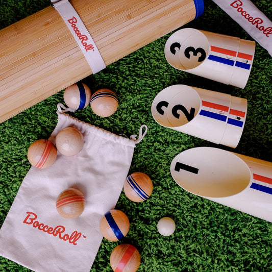 Meet Your New Favorite Yard Game. It Blends The Best Parts of Bocce, A Popular Arcade Game, & Cornhole to Create an Addictive and Portable Yard Game You’ll Want to take with You Everywhere