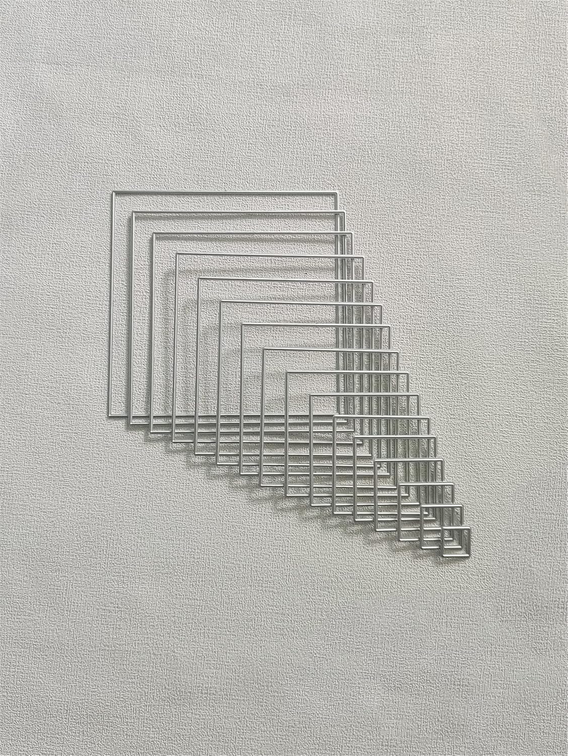 Cutting Dies Metal Stencils Scrapbooking Tools Flowers Lace Frame DIY Embossing Template for Paper Card Making Album Arts Crafts Supplies (Square Set)