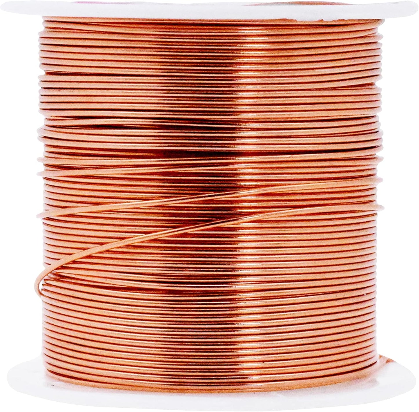 Mandala Crafts 20 Gauge Anodized Aluminum Craft Wire for Jewelry Making - 450 FT Colored Flexible Silver Copper True Blue Brown Red Kelly Green Wire - Bendable for Bonsai Armature Crafting Sculpting