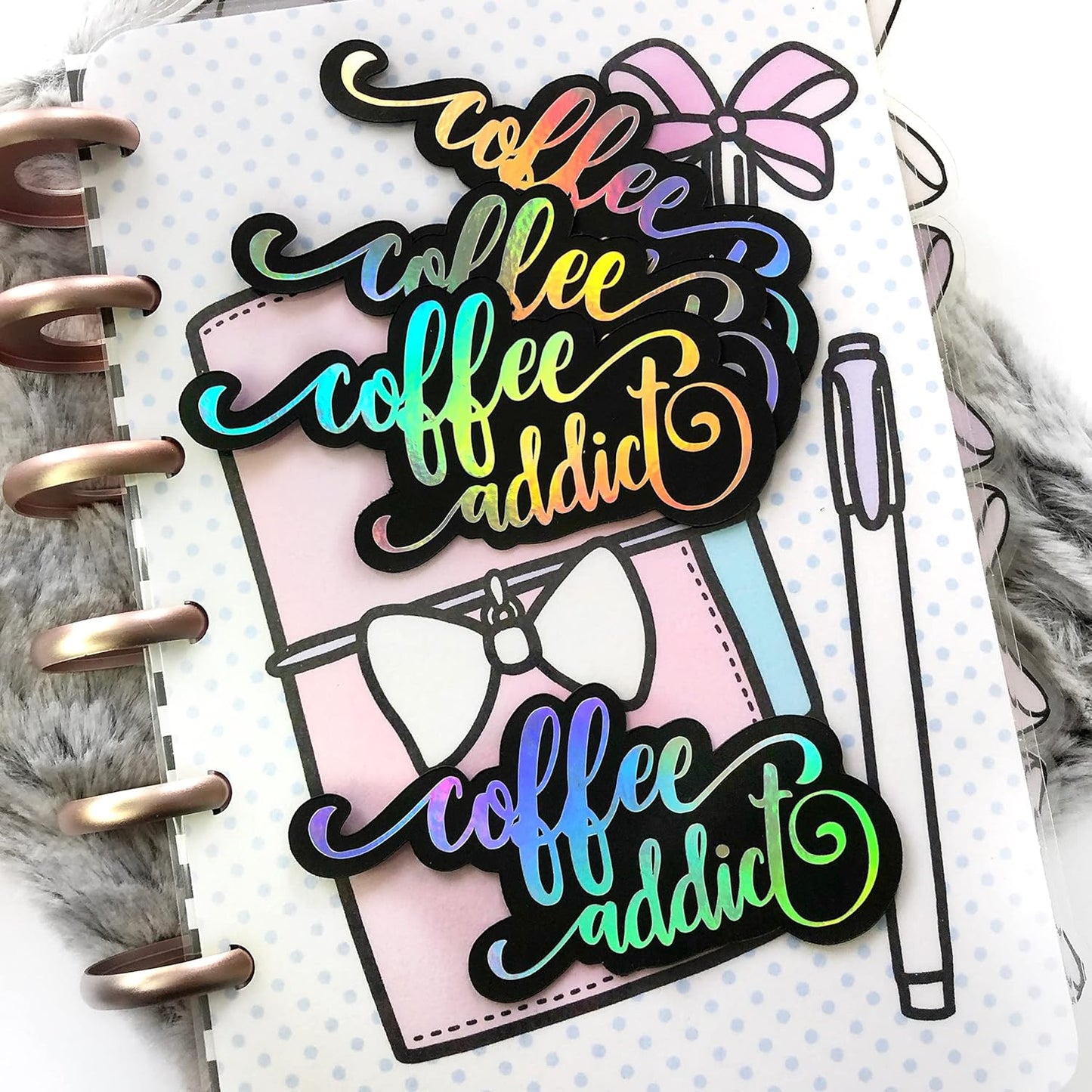 TECKWRAP Glossy Holographic Silver Chrome Vinyl 12" x 10ft