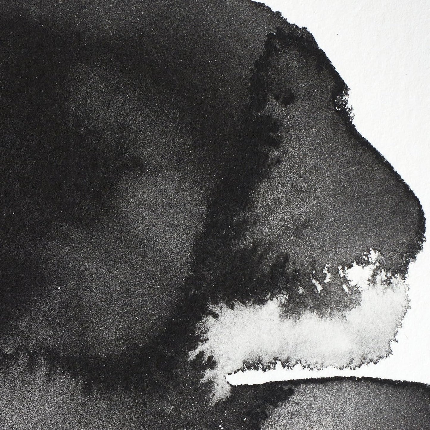 Winsor & Newton Professional Watercolor, Half Pan, Lamp Black