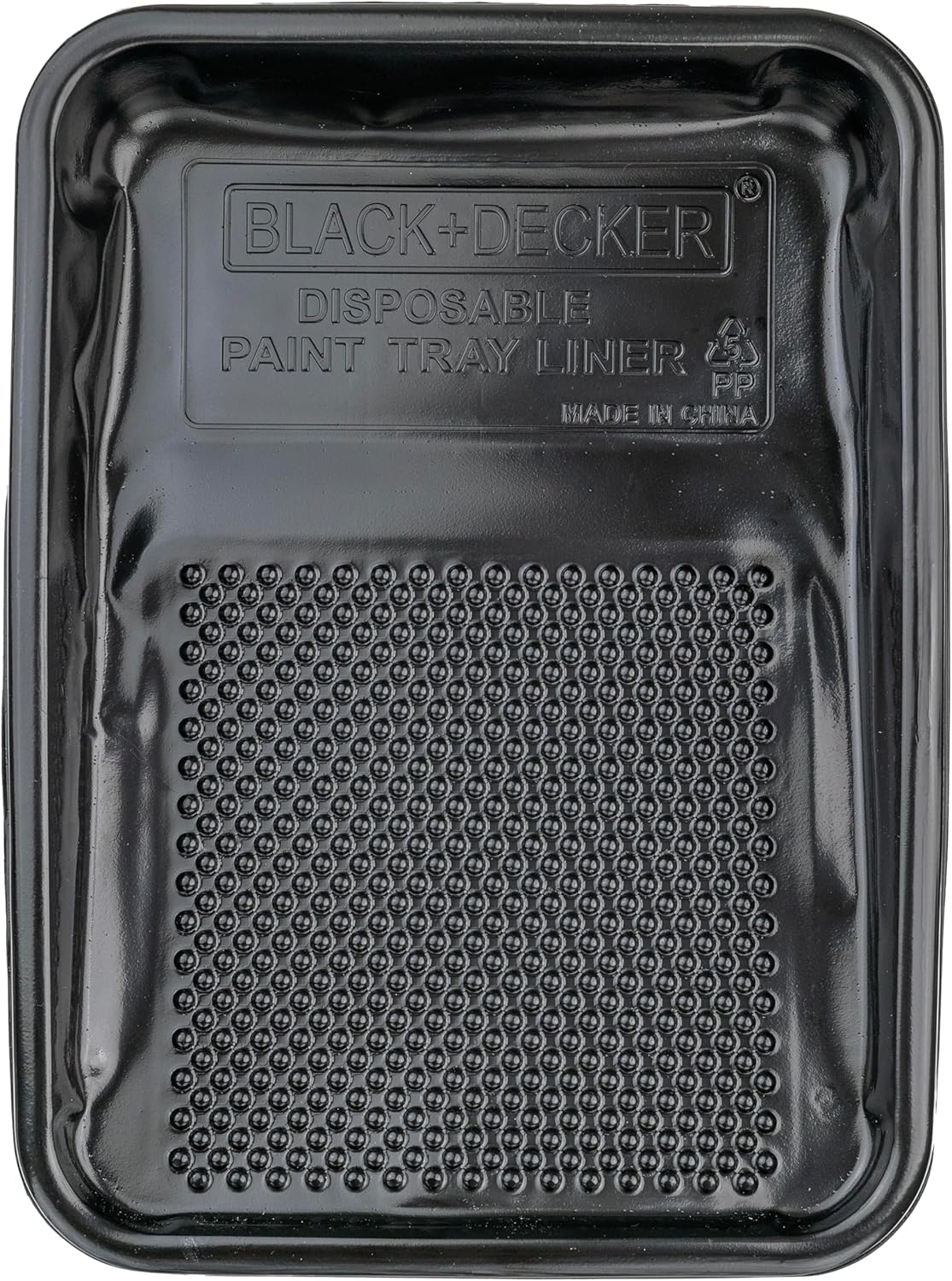 Black+Decker Paint Tray Liner - 10 Pack: Convenient Disposable Liners for Easy Cleanup - Compatible with Standard Paint Trays - Ideal for DIY Projects and Professional Painting Jobs