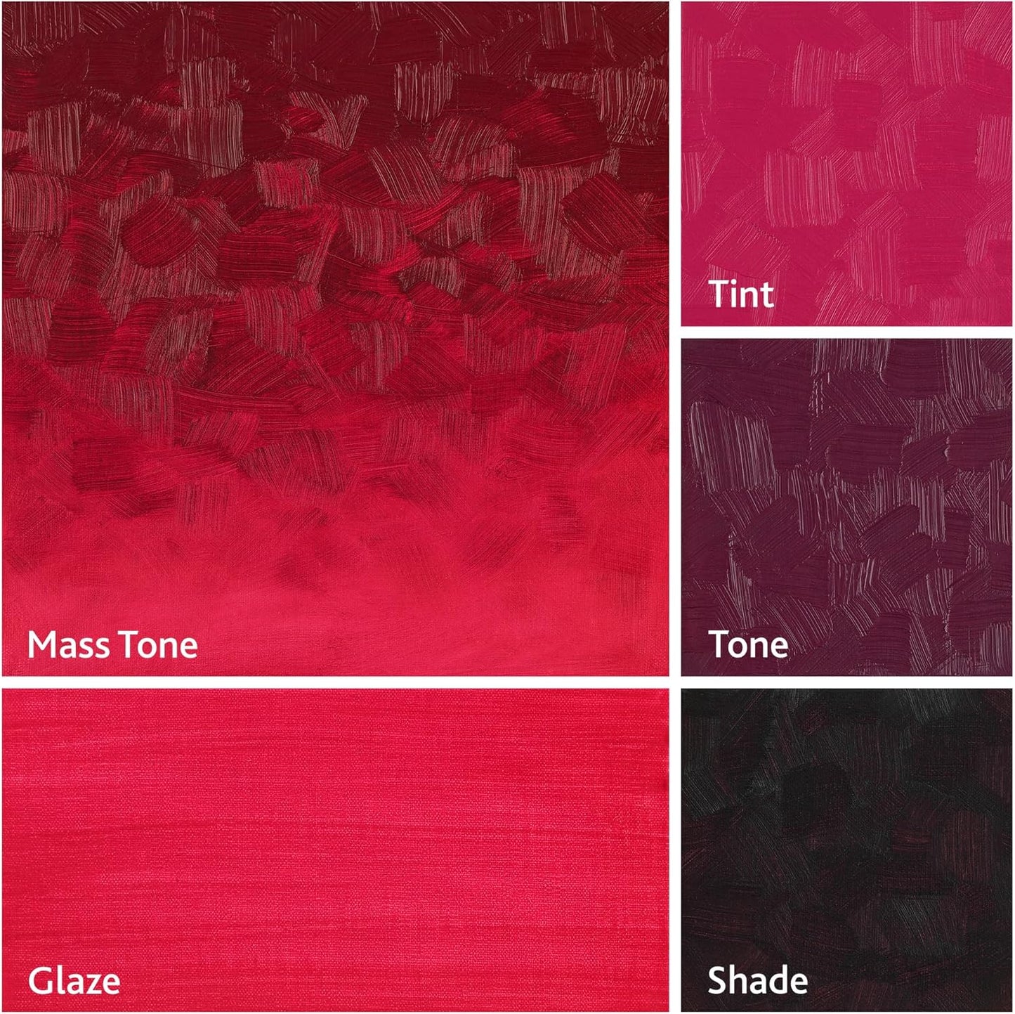 Tusc & Pine Artist Oil Paint - Quinacridone Red Deep, 40 ml, Non-Yellowing, Rich & Creamy Consistency, Maximum Pigment Load, Small Batch Milled Oil Paints Made in the USA for Professional Artists