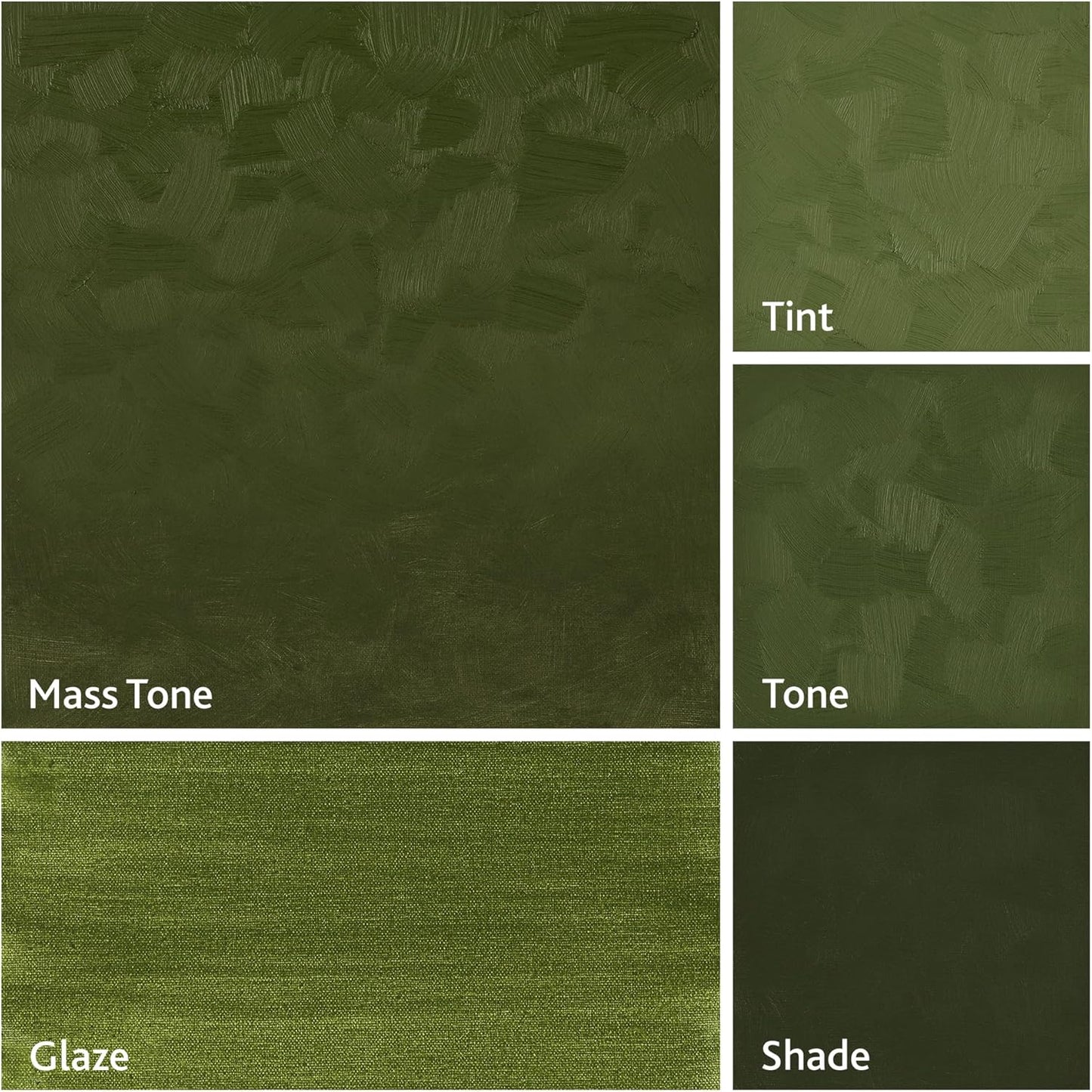 Tusc & Pine Artist Oil Paint - Wellington Vert Noir, 40 ml, Non-Yellowing, Rich & Creamy Consistency, Maximum Pigment Load, Small Batch Milled Oil Paints Made in The USA for Professional Artists