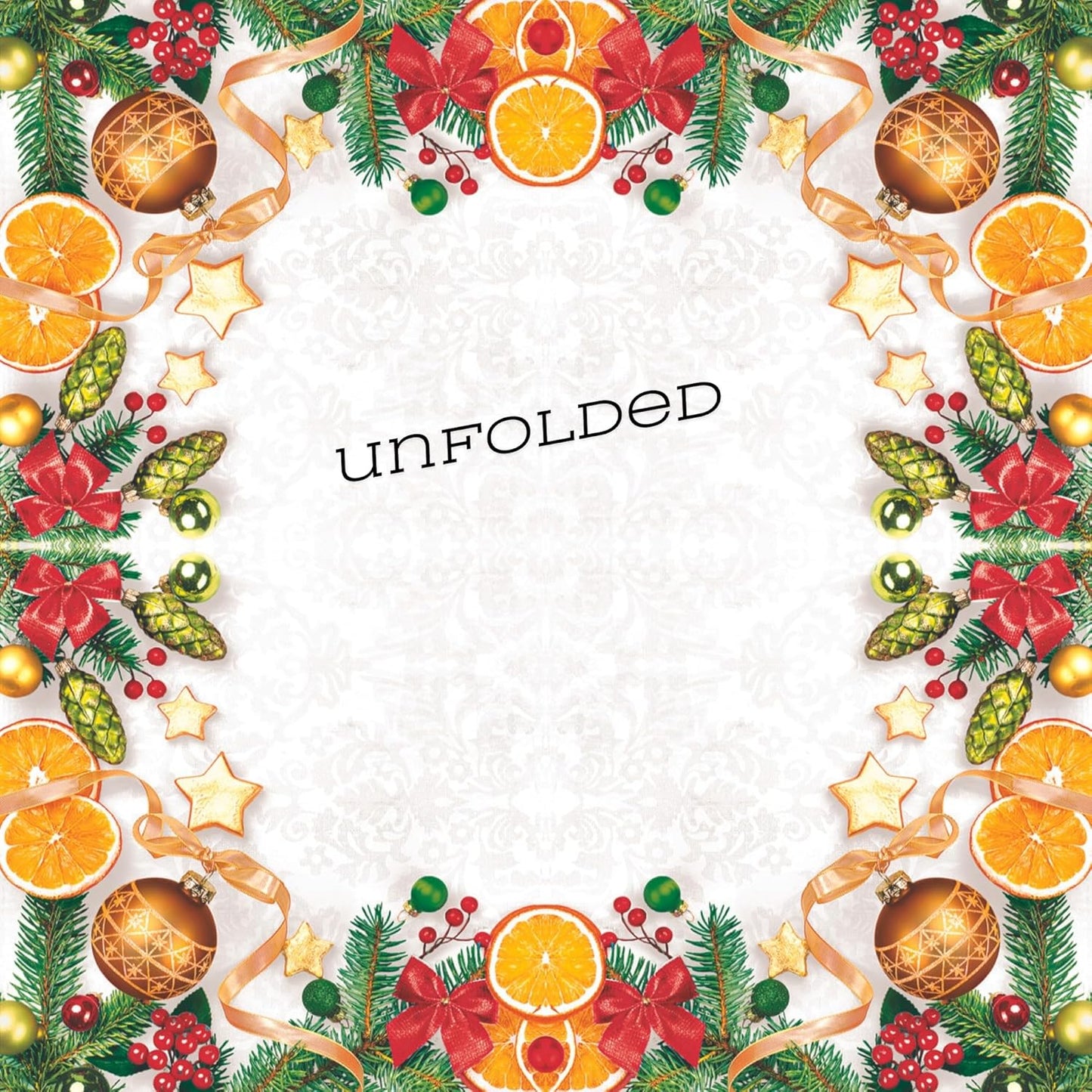 20-ct 13x13 Christmas Paper Decoupage Napkins, 3-Ply Servilletas Tissue Napkin for Dinner and Parties, Disposable Napkins (Cookie)