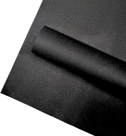 2 Sheets of Black 14 Count Aida Cloth – 18 x 18 Inch Pre-Cut Fabric Squares – Cross Stitch Fabric – 100% Cotton – Ideal for Needlework & Embroidery – The Knotty Unicorn