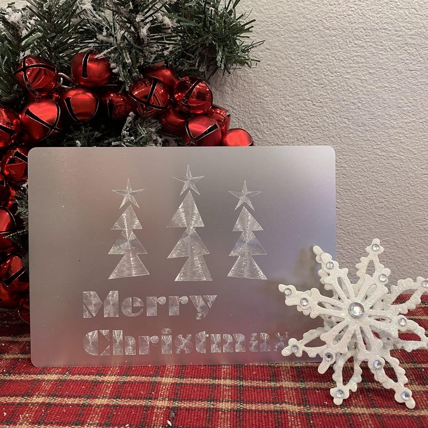 Metal Engraving Sheets for Etching with Maker, Explore Air 2, Silhouette Cameo 4, Brother Scan and Cut Zoom Precision Engraving Tool Tip Engraver; Blank Anodized Aluminum Sheets for Crafting - 3 Pack