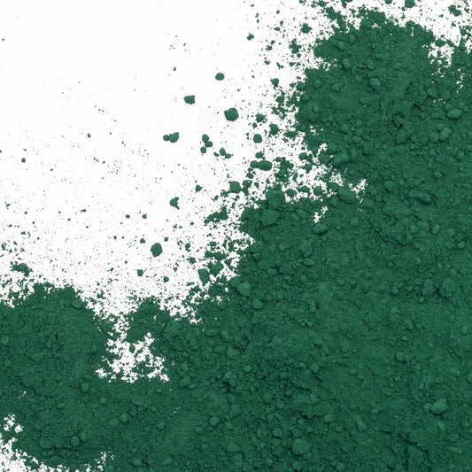 GOODTAKE Iron Oxide Powder, Green Concrete Color Pigment, Green Grout Colorant, Color Dye for Cement, Concrete, Clay, Pastel, Mortar, Grout, Mix DIY, Epoxy Resin (Green, 8 oz)
