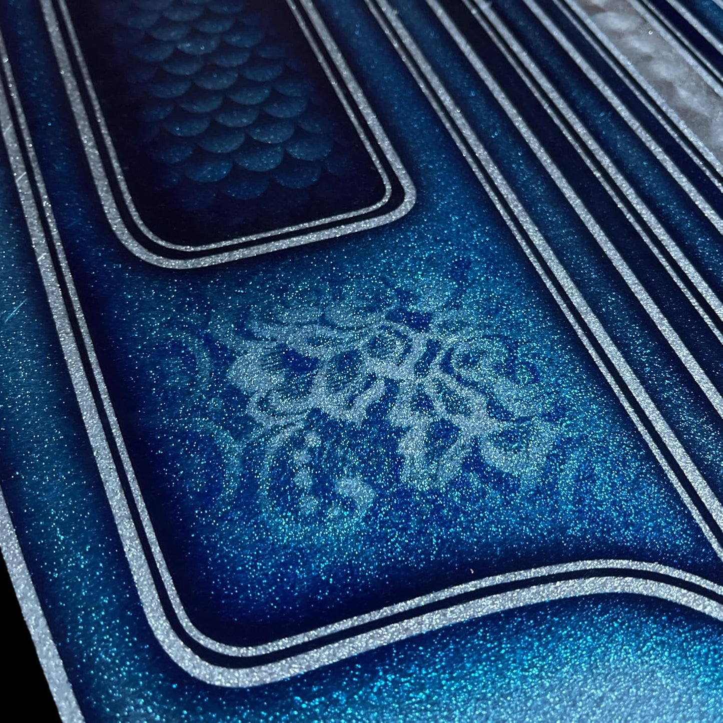 LiME LiNE Sprayable Metal Flake Paint Additive: Solvent Resistant Glitter for Automotive Custom Painting (Brandywine)