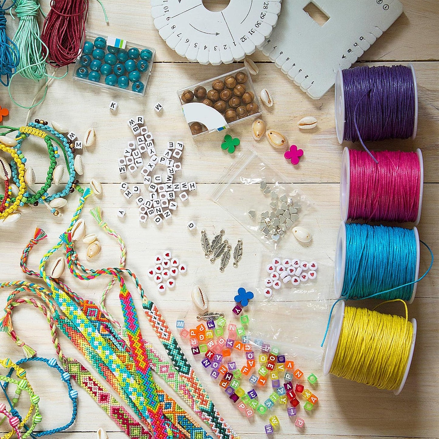 MECCANIXITY Waxed Cord 1.5mm Waxed Polyester Cord 175 Yard Wax String for Bracelet Making,Necklaces, Beading,Jewelry Making and DIY Crafts(Dark Grey), 0.06 inch-Dia