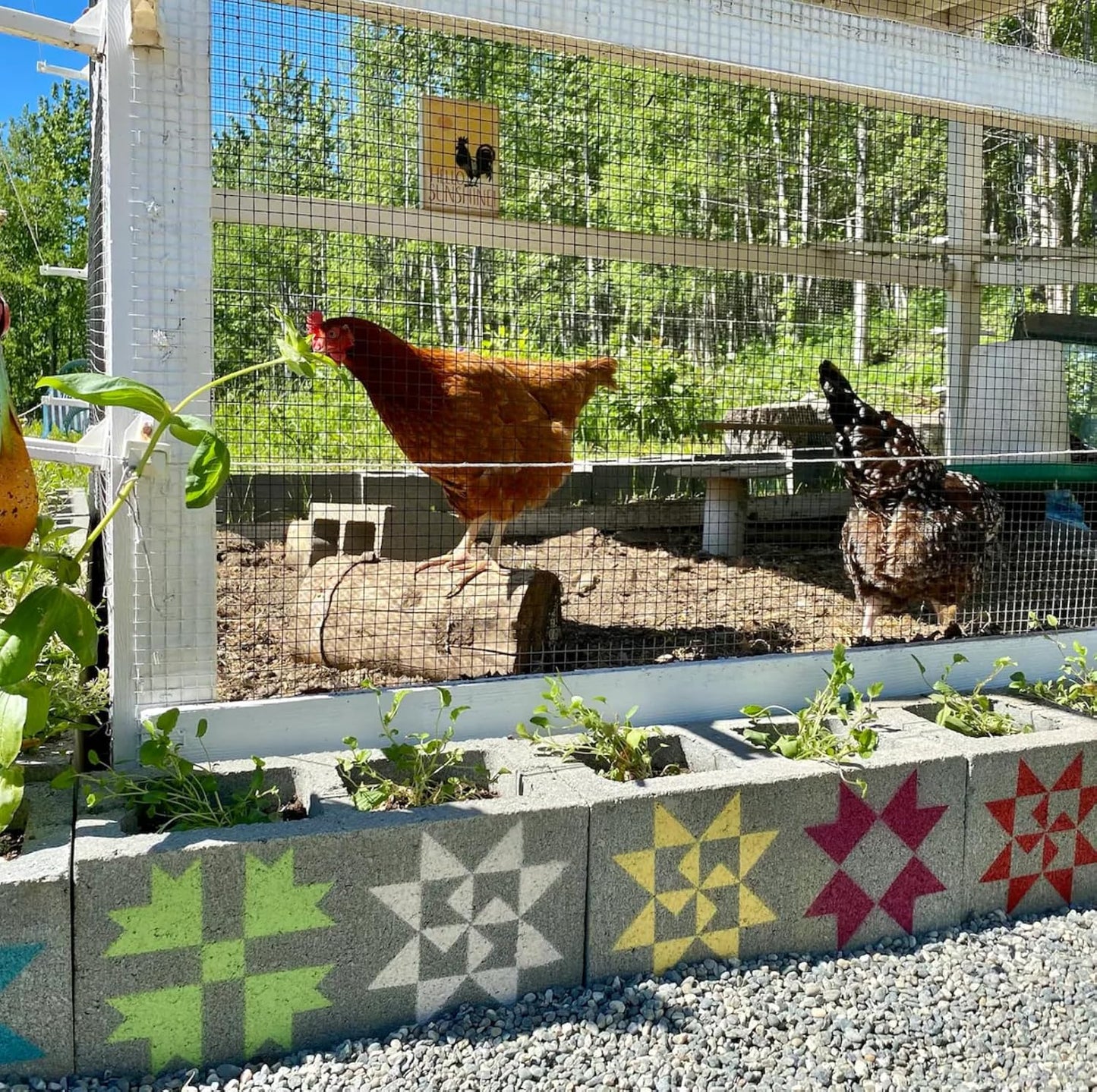 Stencils for Painting on Wood Reusable 3inch Barn Quilt Stencil for Crafts Drawing Templates for Wood Sign Fabrics Paper Card Decor