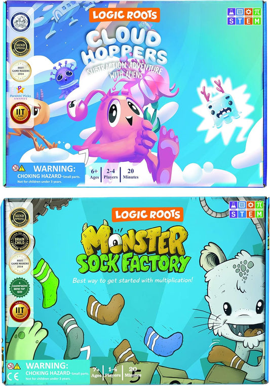 Two Math Games - Learn Addition, Subtraction, and Multiplication Table | Educational Games for Kids 5 and Up