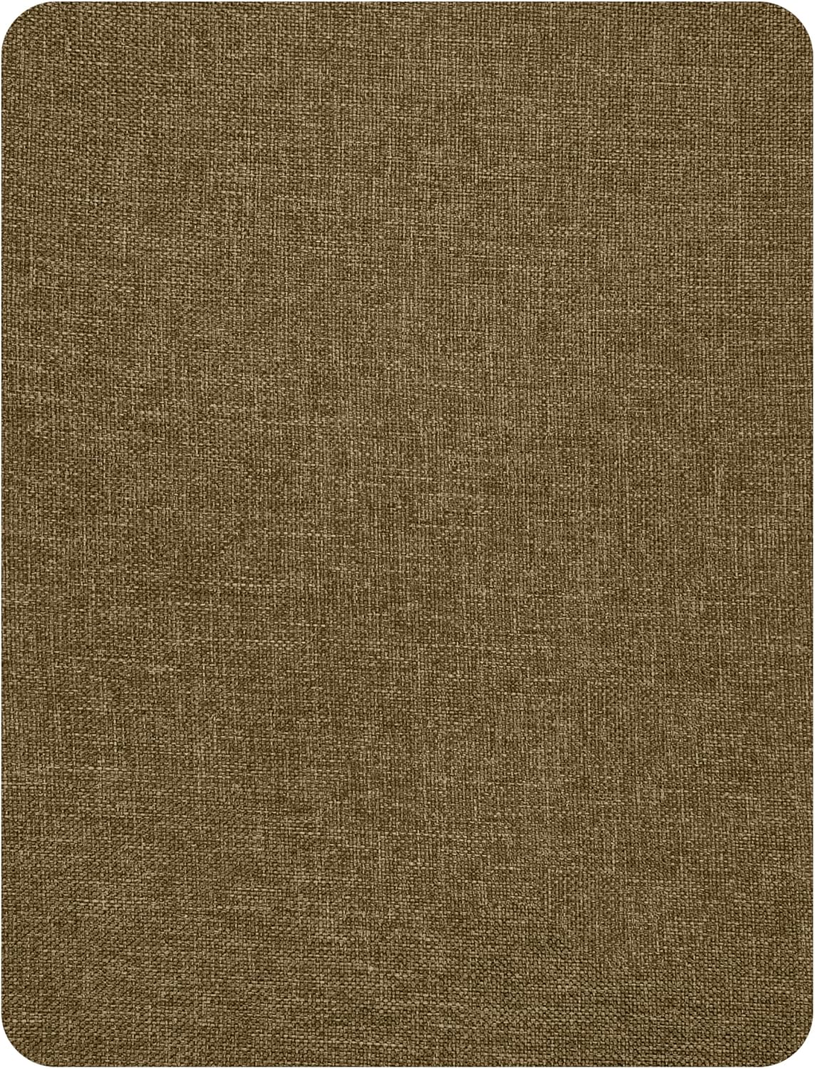 Fine Linen Fabric Patches, Self-Adhesive, 8x11 inch Extra Size, Multi Color, for Sofa and Clothes Repair (Brown)