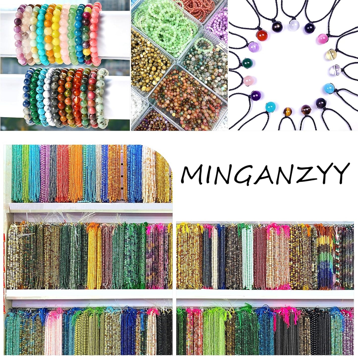 72PCS 10MM Natural Green Aventurine Beads Natural Gemstone Crystal Energy Stone Beads for Jewelry Making DIY Bracelet Necklace 2 Strand 32"