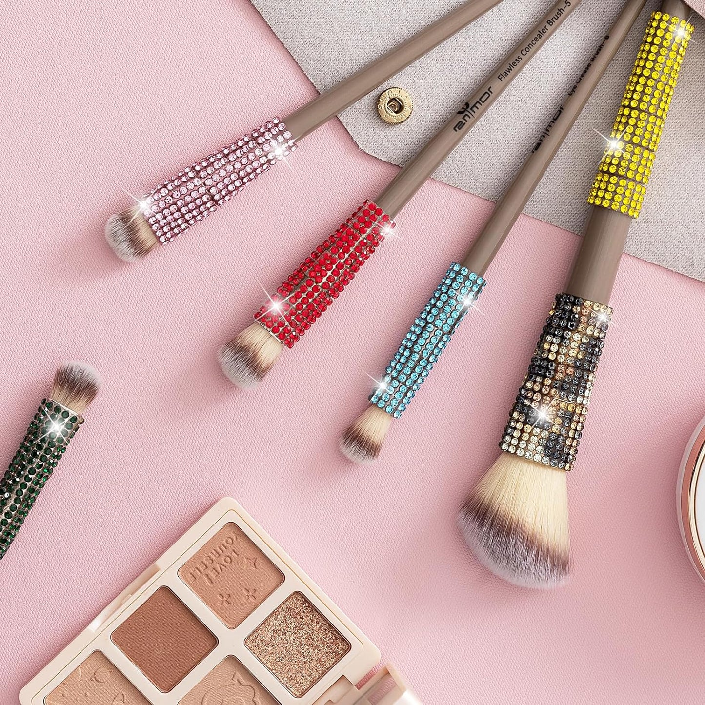 10-Yard Bedazzling Strips, 5-Rows Rhinestone Ribbon Self Adhesive,10-Rolls Rhinestone Strips for DIY Craft, Rhinestones for Crafting, Home Decor and Special Events, 10 Colors, 0.45inch Width