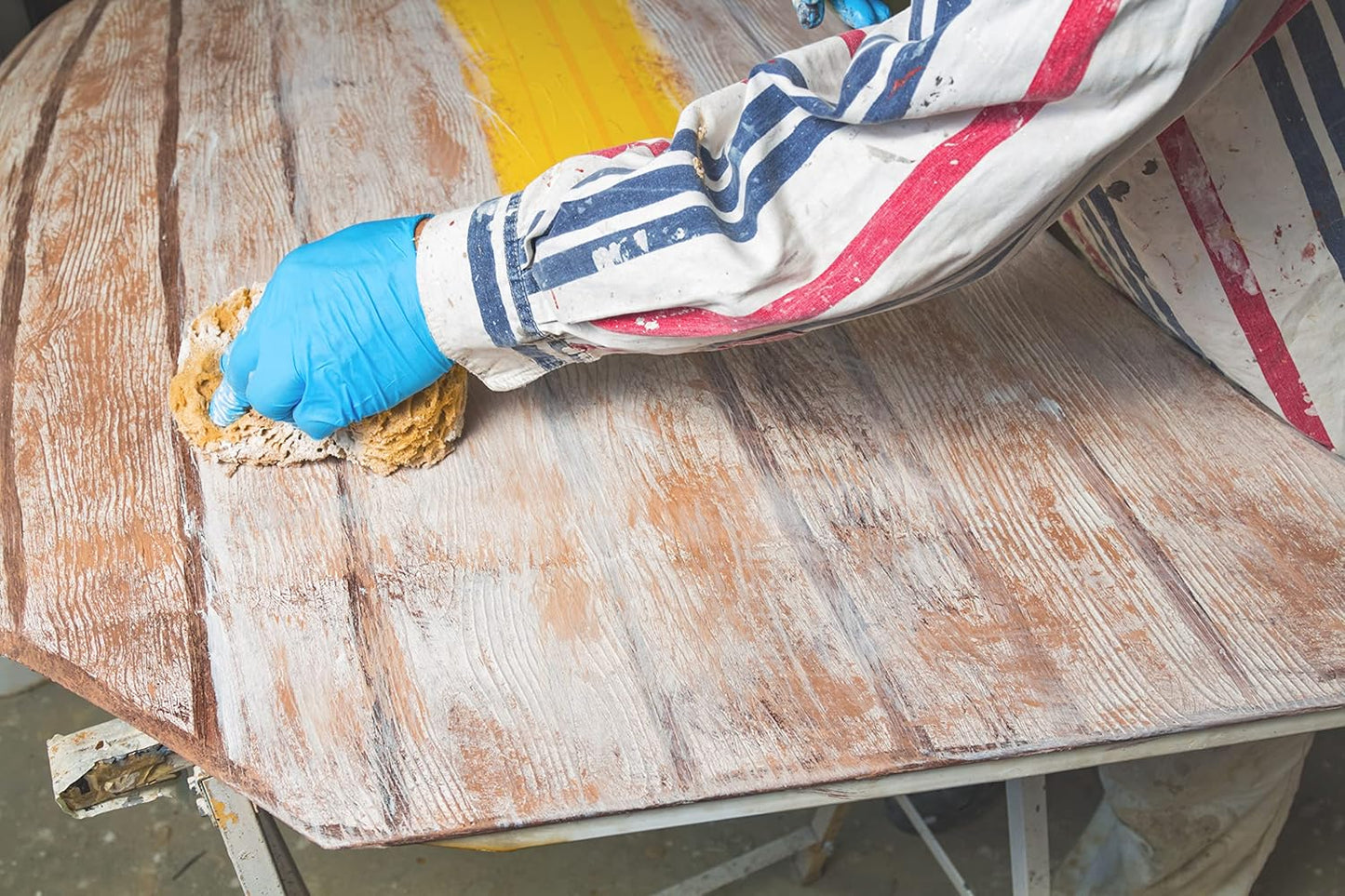 Natural Sea Sponges for Artists - Unbleached 5"-5.5" 2pc Value Pack: Great for Painting Decorating Texturing Sponging Marbling Effects Faux Finishes Crafts & More by Lullingworth®