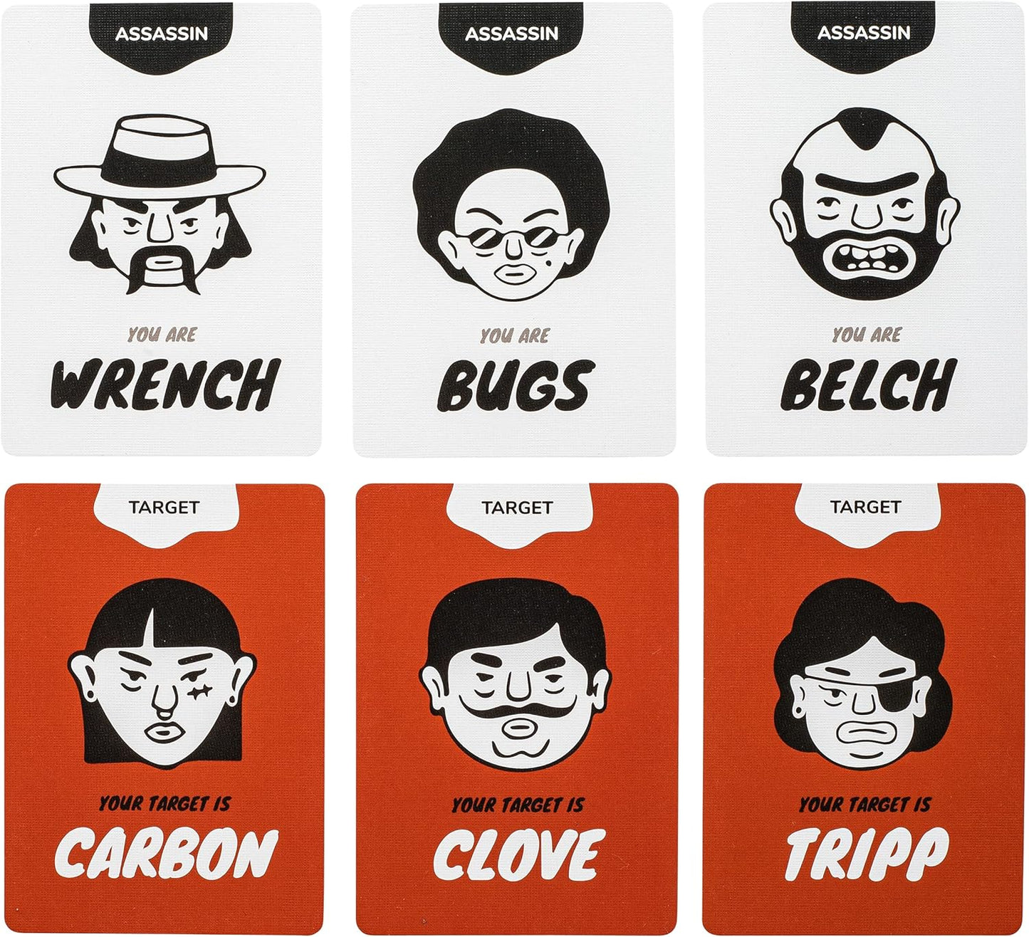 Stellar Factory Card Assassins: A Party Game Without Safe Words