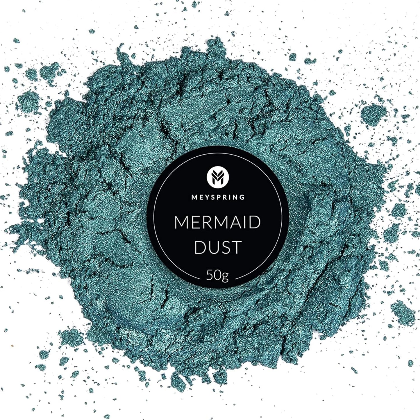MEYSPRING Mermaid Dust Epoxy Resin Color Pigment - 50 Grams - Great for Resin Art, Epoxy Resin, and UV Resin- Mica Powder for Epoxy Resin