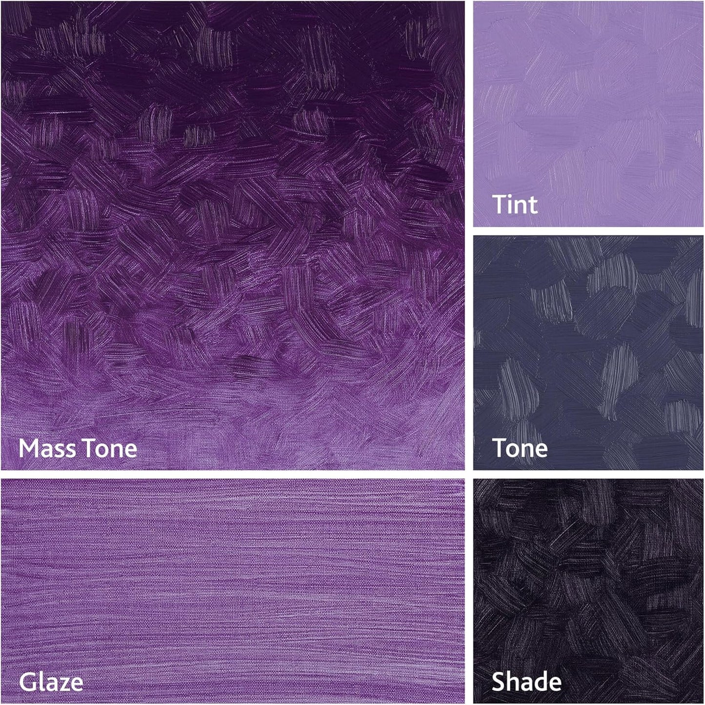 Tusc & Pine Artist Oil Paint - Cobalt Violet, 40 ml, Non-Yellowing, Rich & Creamy Consistency, Maximum Pigment Load, Small Batch Milled Oil Paints Made in the USA for Professional Artists