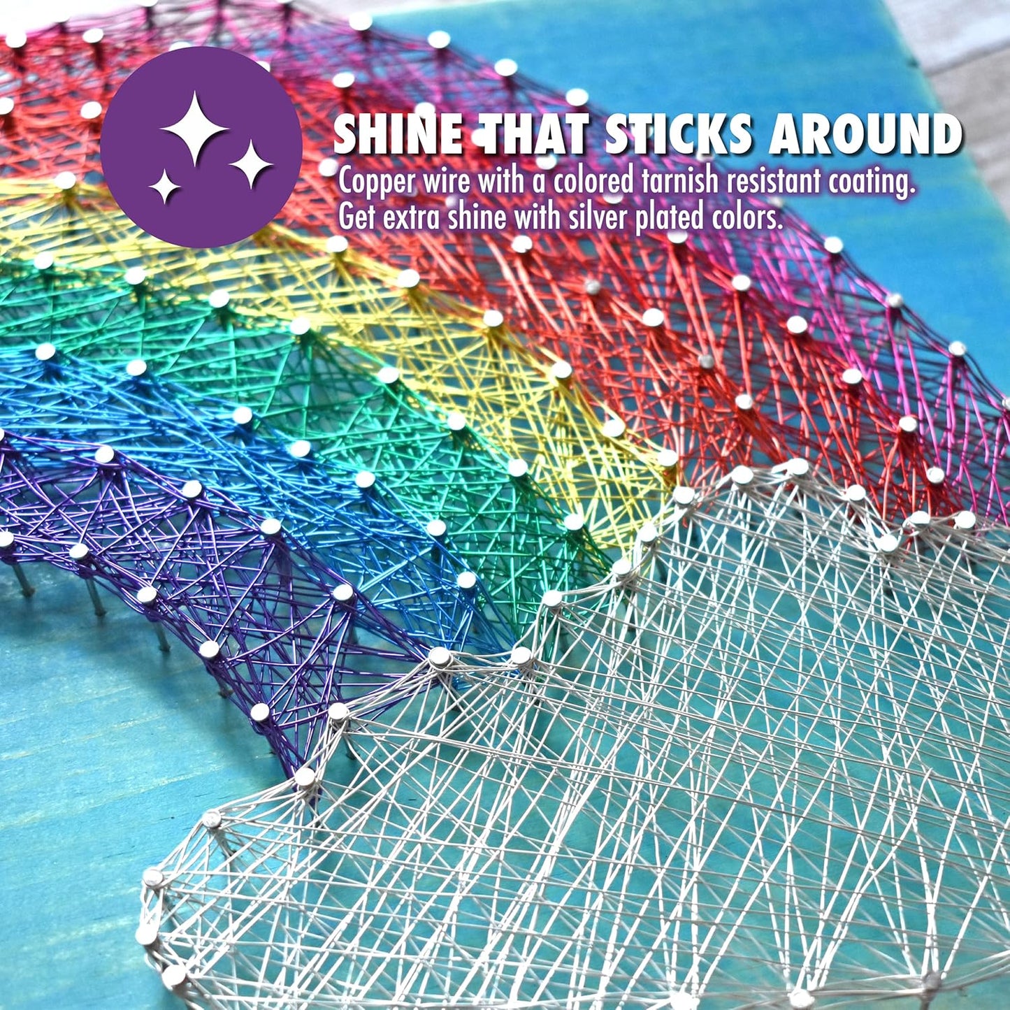 Artistic Wire, 22 Gauge Tarnish Resistant Colored Copper Craft Wire, Magenta, 15 yd