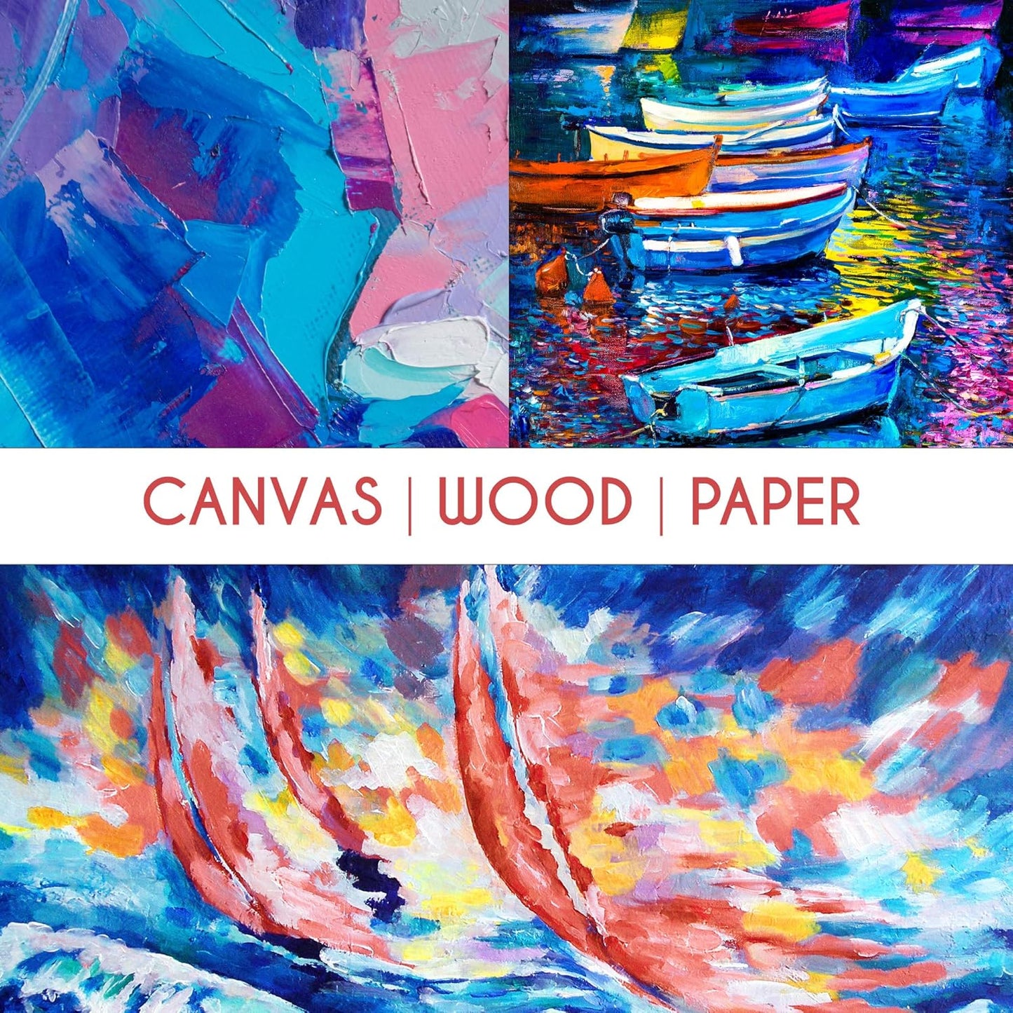 Zenacolor Oil Paint Set 48 x 12mL (0.4Oz) Pack of 48 Tubes of Oil Paints for Canvas Painting