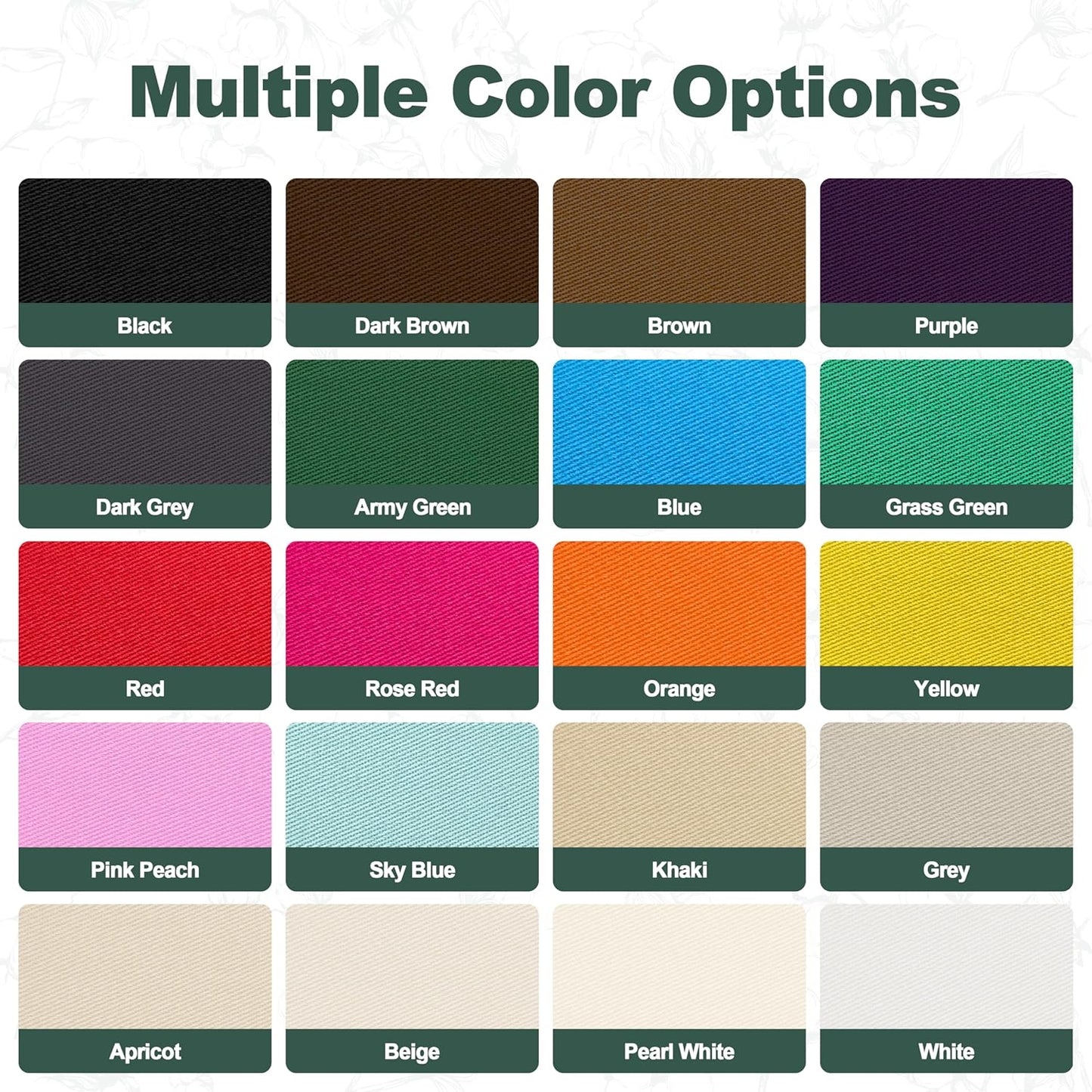 Iron on Patches for Clothes, 20 Pieces Multi-Colored Patches for Cloth, 100% Cotton Fabric Patches for Clothing, Bag, Hat Repair, Clothing Repair Decorating Kit 3.7" by 4.9" (9.5 cm x 12.5 cm)