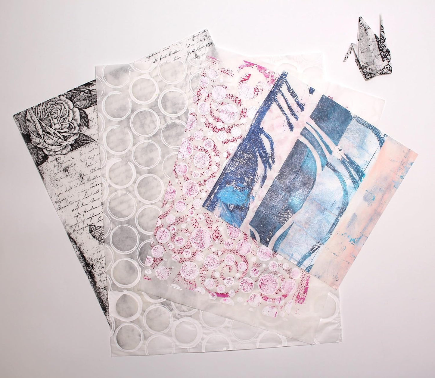 Yasutomo Usugami Paper, Size 8 1/2" x 11", 30 Sheets, Arts and Crafts Supplies