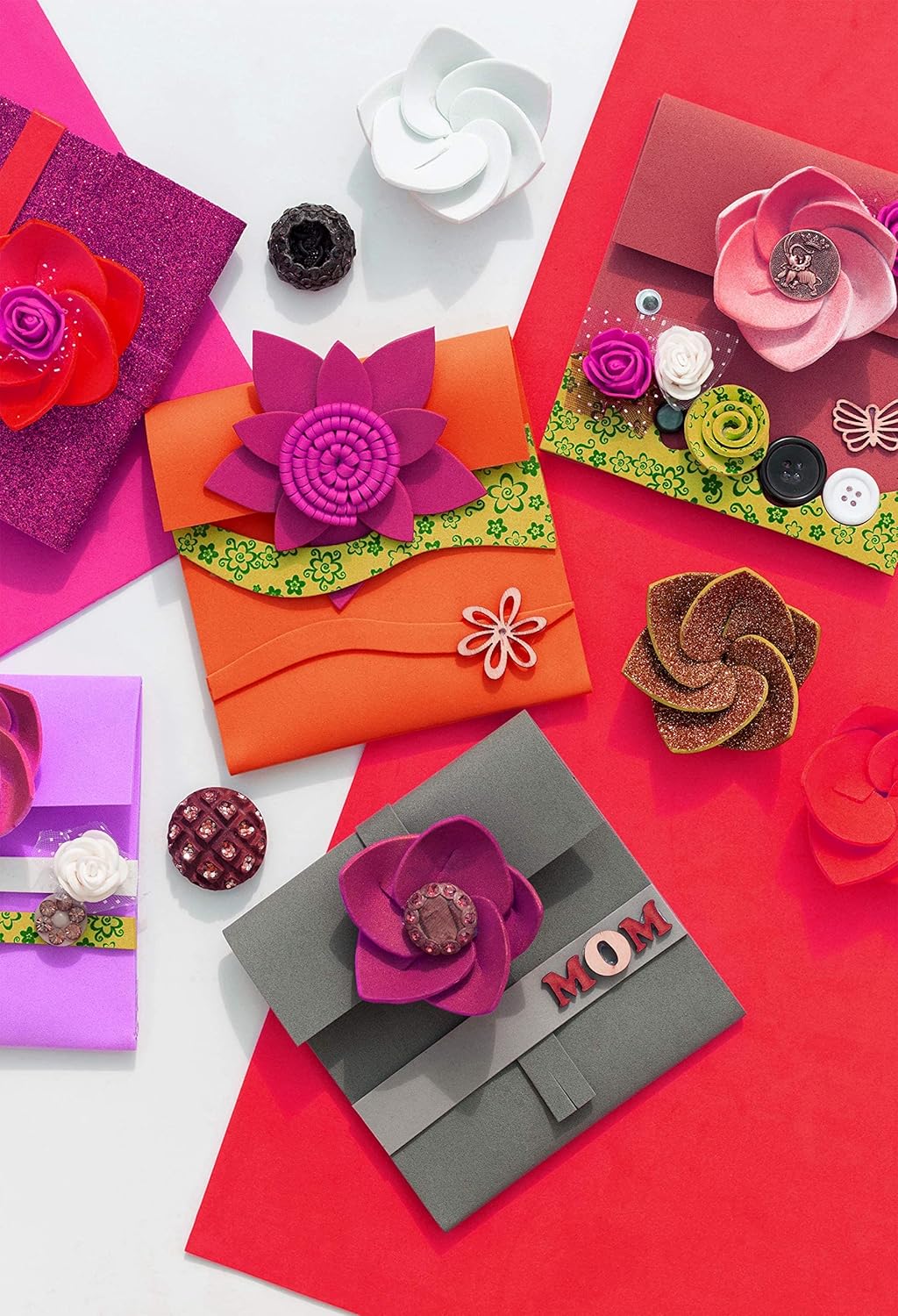 Better Office Products Orange EVA Foam Sheets, 30 Pack, 2mm Thick, 9 x 12 Inch, Orange Color, for Arts and Crafts, 30 Sheets Bulk Pack