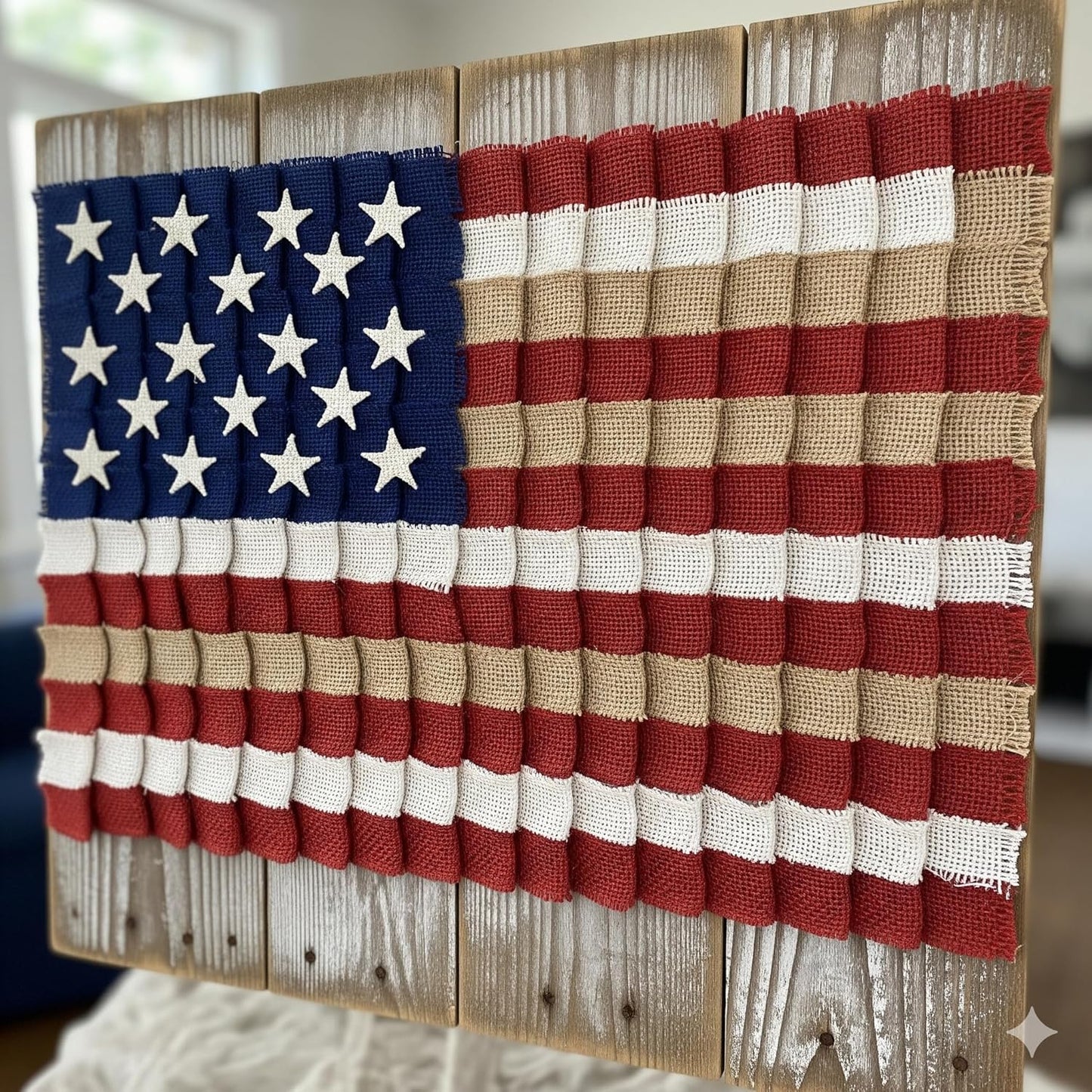 Natural Jute Burlap Ribbon (6" x 30 ft.) - Tight Weave Eco-Friendly Fabric for Crafts, Weddings & Decor