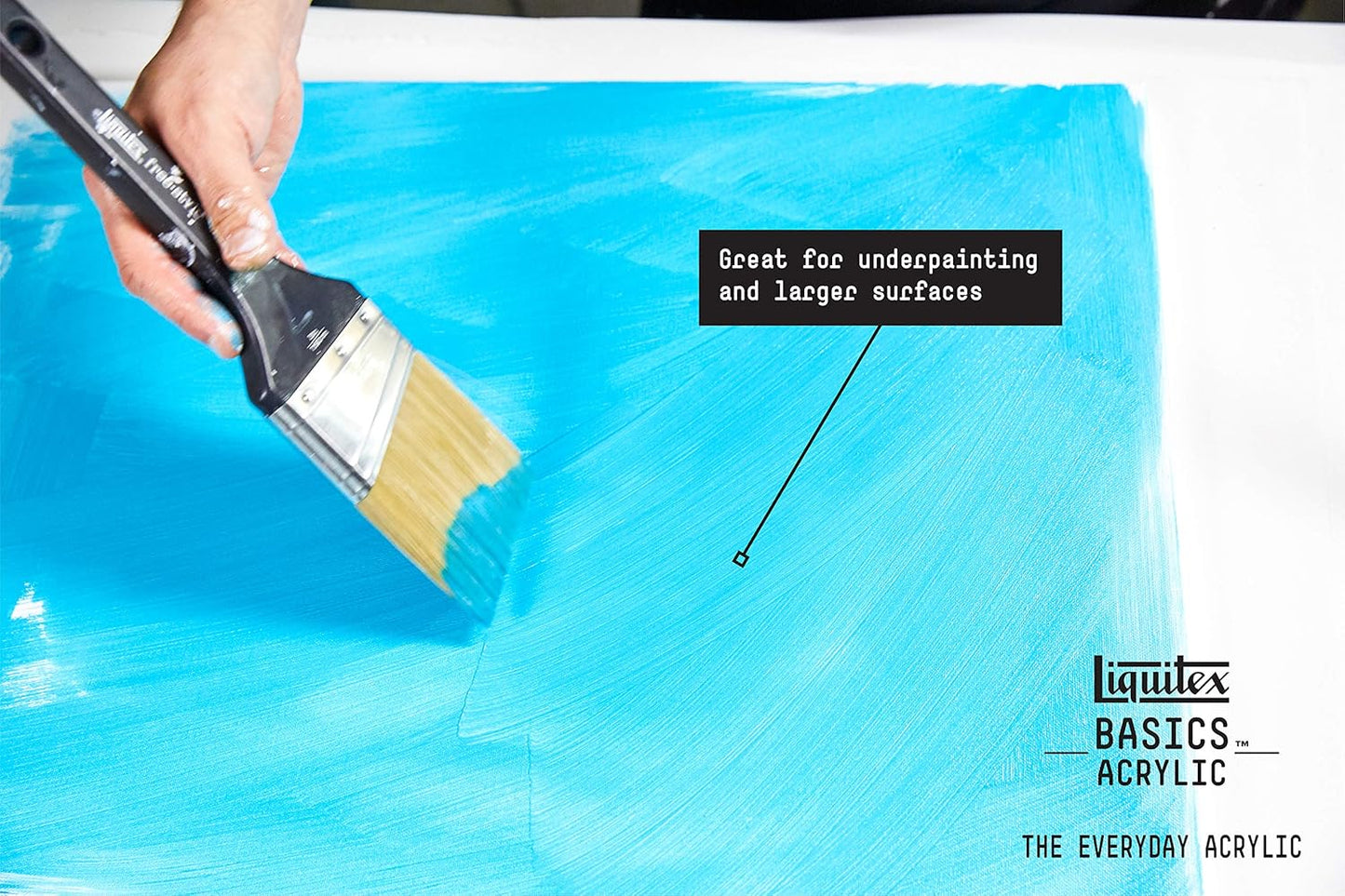 Liquitex BASICS Acrylic Paint, 250ml (8.5-oz) Tube, Silver