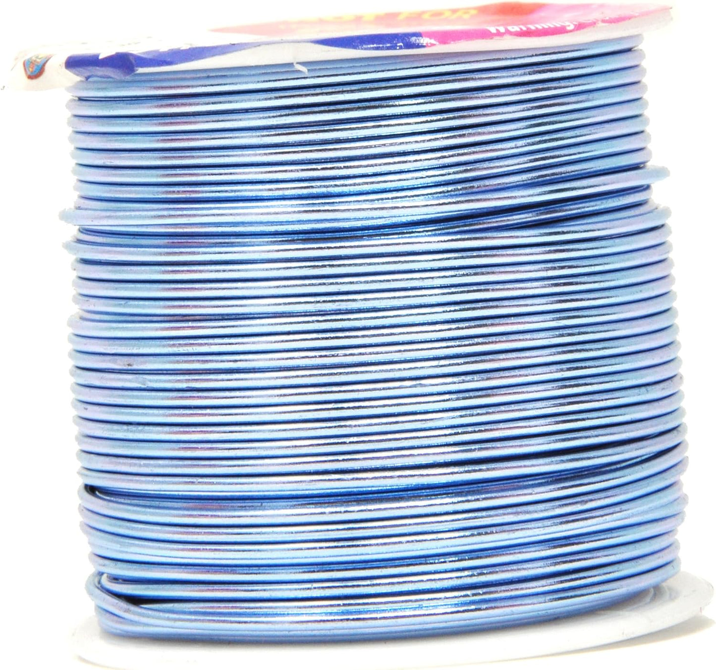 Mandala Crafts 16 Gauge Anodized Aluminum Craft Wire for Jewelry Making – 390 FT Colored Flexible Silver Copper Purple Pink Brown Ice Blue Wire - Bendable for Bonsai Armature Crafting Sculpting