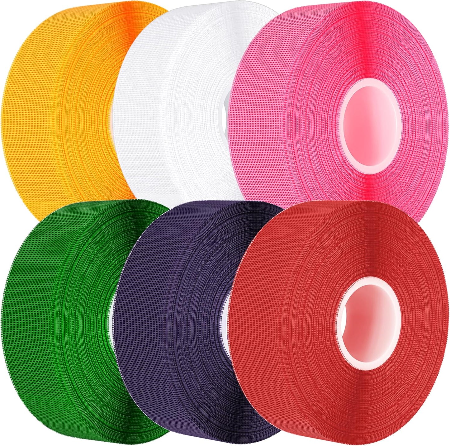 6 Pack Thimble Tape for Hand Sewing,1.6CM*15M Thimbles for Hand Sewing,Soft & Breathable Cotton Gauze Sewing Finger Protector for Embroidery, Needlework, Needlepoint,Knitting(Multicolor)