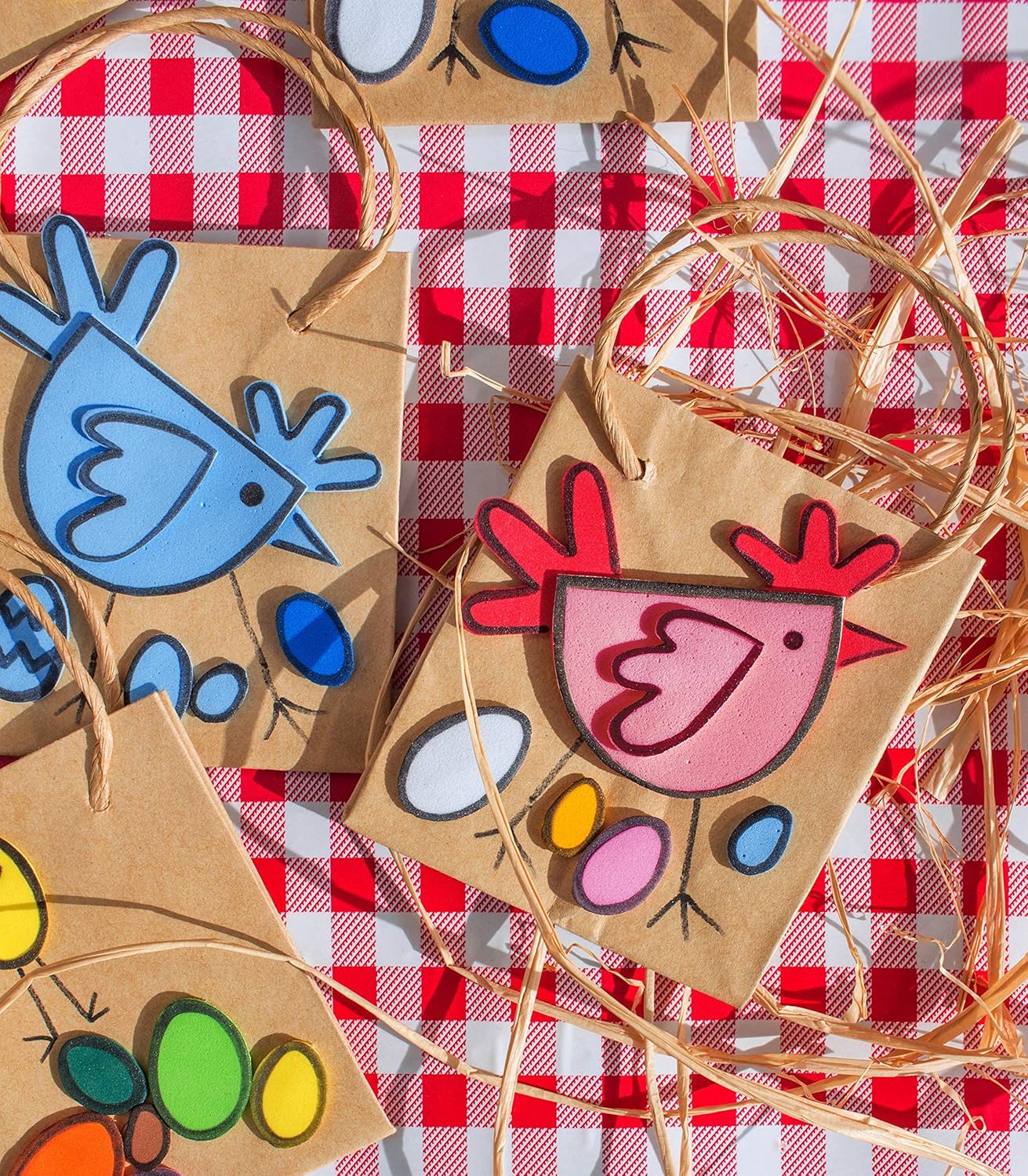 Better Office Products 100 Pack EVA Foam Sheets, 5.5 x 8.5 Inch, Assorted Colors (20 Colors), 2mm Thick, for Arts and Crafts, 100 Sheets